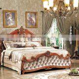 Wood Double Bed Designs / Princess Bed Adult HR30 thumbnail-1