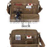 Wholesale Custom Canvas Men Shoulder Messenger Bag thumbnail-3