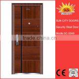SC-S049 Cold-Rolled Steel Skin Membrance Pressed Steel Doors In Yongkang thumbnail-1