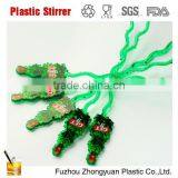 Shaped Clear PS Plastic Stirrers