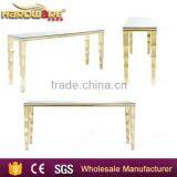 High Wedding Dining Table , Gold Dining Table Designs thumbnail-4
