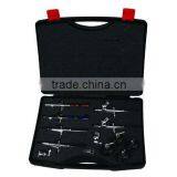 Professional Airbrush Set With 6pcs Airbrush,4pcs Glass Jar,2pcs Metal Cup (PR-812)