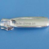 RES0001 No.3 Zip Lock+puller (shiny Nickel)