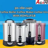 30~180cups Commercial Coffee Maker/Complete Stainless Steel Coffee Boiler/Coffee Maker With ROHS,LFGB