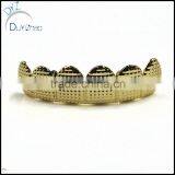 Mens Hip Hop Brass Top Teeth Grillz Jewelry thumbnail-1