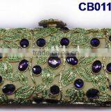 CB0115-41 2015 New Design High Quality Fashion Lady Small Handbag With Nice Shining Stones Decorate for Party Match Dress