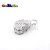 Stainless Steel 304 Double Swivel Wheel Rope Wire Sheave Pulley Lifting #FET015 thumbnail-3