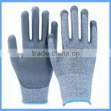 High Flex Eco-Friedly Black Nylon Water-Based PU Coated Palm Fit Gloves thumbnail-2