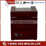 Mahogany Watch Winder Box for One Gentleman's Watch thumbnail-6