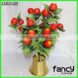 24 Heads Cheap Artificial Tropical Apple Plants Making