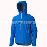 JSX654 Hot Sale Mens Blue Lightweight Waterproof Breathable Winter Outdoor Parka