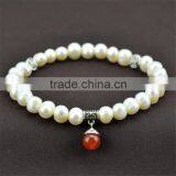 New Arrival White Freshwater Pearl Bracelet 2015 thumbnail-2