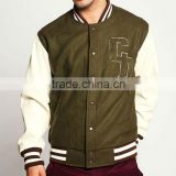 Quilted Letterman Jacket