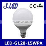 E27 Base Bulb 15w Globe G120 Led Bulb