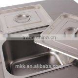 Auto Refrigerated Ice Cream Maker 3 Flavors Commercial Soft Ice Cream Machine 32l Capacity Most Popular thumbnail-4