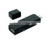 Micro SD/TF SD Micro USB OTG Smart Card Reader for Smartphone With Switch thumbnail-1