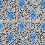 Beautiful Table Linens With Non-woven / Flannel Backing (golden / Silver Grounding) YH-3843AM