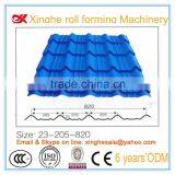 820 Coloured Glaze Corrugated Roofing Sheets