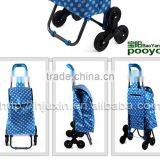 Pooyo A3S 6 Wheel 600D Shopping Trolley Bag thumbnail-5