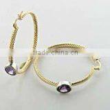 Fashion Gold Hoop Earrings Jewelry
