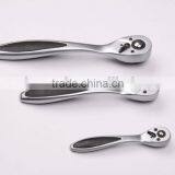 2015 NEW Chrome Vanadium 72Teeth Quick Release Curved Ratchet Handle Socket Wrench Set