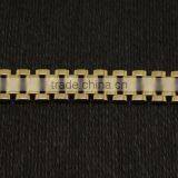 Wide Stainless Steel Metal Bangle Bracelet for Most Popular Products 24k Gold Bangles Dubai Jewelry thumbnail-4