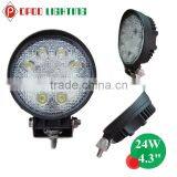 Cheap Price 4WD Truck 24W Led Work Light,4.3" Round 24W Led Work Light