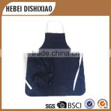 Custom China apron factory cotton denim kitchen cooking adjustable apron