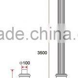 A057 Classic Outdoor Lighting Rectangular Lamp Base thumbnail-3