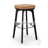 BS008 Orange Bar Stool
