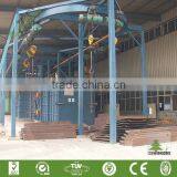Continuous Working Head Rail Chain Type Shot Blasting Abrator
