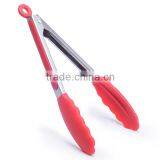 High Quality FDA Standard BPA Free Silicone Tong/ Silicone Food Serving Tong thumbnail-2