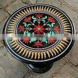 Inlay Marble Round Table thumbnail-1