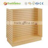 Customized MDF Slatwall Shose Display Slatwall Shelves thumbnail-1