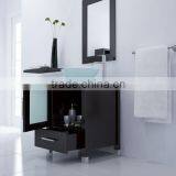 48 " High End Solid Wood Bathroom Furniture With Glass Vessel Sink thumbnail-3