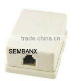 6P4C 1 Port Surface Mount Box