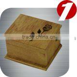 Square Shape and Hand Cranked Play Power Wholesale Music Box Wood thumbnail-2