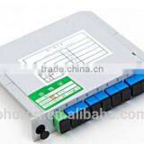 CATV FTTX GPON/EPON LGX BOX 1*8 Fiber Optic PLC Splitter