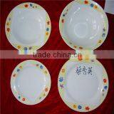 OEM Design Pocelain Dinner Sets High Quality White Porcelain Breakfast Dinnerware Set