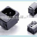IEC C14 Male AC Power Socket Connectort UPS Industrial Outlet Socket, C14 Power Socket With Fuse