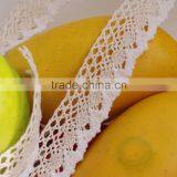 2.5cm White Embroidery Lace /cotton Lace Trim Dots Decoration Wholesale 250203 thumbnail-2
