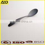 4pcs Black Stainless Steel Dinnerware Knives Fork Spoon Teaspoon Cutlery thumbnail-3