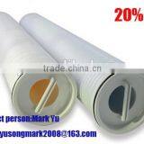 Large Scale Pleated Filter Cartridges,core /high Flow Filter Aprys for High Viscous Liquid Filtration