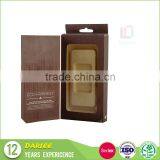 ShenZhen Wooden Color Book Shaped Mobile Phone Case Packaging Box With Hang Hole thumbnail-5