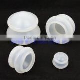 Rubber cupping, Silicone cupping set, of 4 pcs vacuum suction massage cupping set