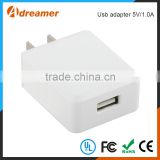Portable ODM/OEM quality travel adapter with usb charger
