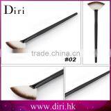 Black Fan-Shaped Handle Facial Brush Skin Care Makeup Tool Facial Concealer Makeup Brush thumbnail-2