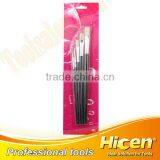 High Quality 5pcs Paint Brush Pen Set With Wooden Handle
