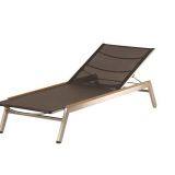 Chaise Lounge Outdoor Furniture Alu Frame Texlience Beach Side Swimming Pool Garden thumbnail-1