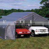 20'x20' Steel Structure PE Car Parking Shelter thumbnail-1